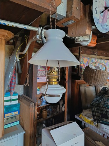 Lampe pétrole suspension - À,