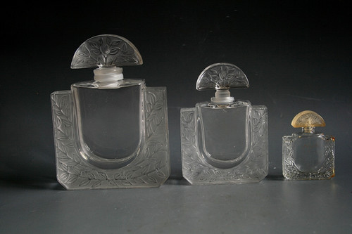 Lot trois flacons parfumés - lot,