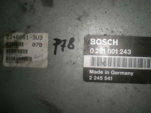 0281001243 calculateur moteur - calculateur,