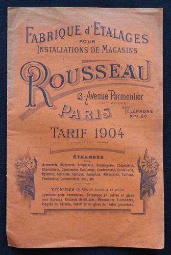 Catalogue 1904 rousseau - catalogue,