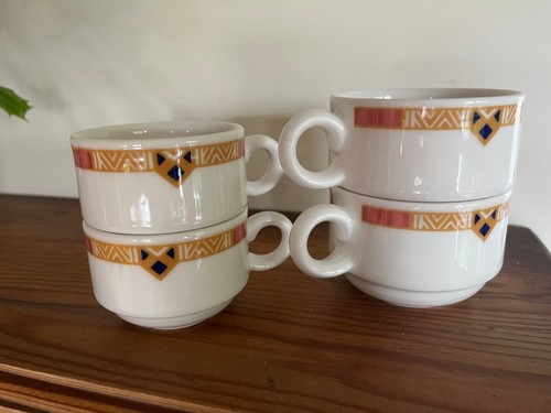 Lot anciennes tasses café - lot, 4