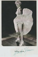  Marylin Monroe avec son autographe