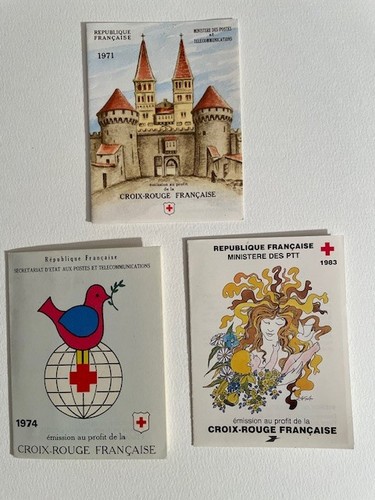 Carnet croix rouge neufs - carnet,