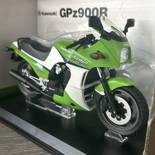 Moto Miniature Kawasaki Ninja GPZ 900R Vert 1/12 Neuf Aoshima