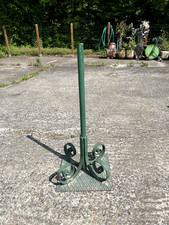 Pied de parasol en acier