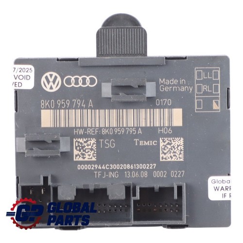 Audi module porte - b8,