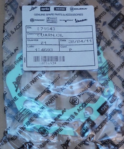 Aprilia 871643 gasket - aprilia, 50