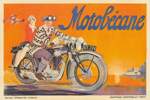 Moto motobécane réf281 - moto,