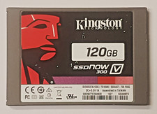 Disque Dur Kingston SSDNow V300 SV300S37A/120G 120 Go SATA III 2D-NAND MLC 2,5"