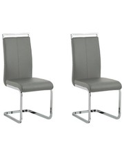 Beliani Lot de 2 Chaises