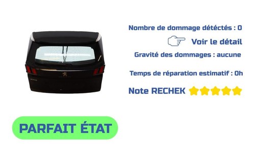 Malle hayon arriere peugeot - malle/hayon,