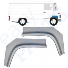 MERCEDES 406-608D 1968-1986 Tôle de réparation Avant Aile / Paire