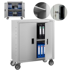 AREBOS Armoire de classement Armoire de bureau Armoire de rangement