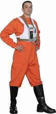 Star Wars X-Wing Déguisement Fighter Pilot combinaison + gilet, qualité de Ru