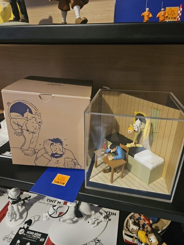 Figurine tintin kuifje cube - figurine,