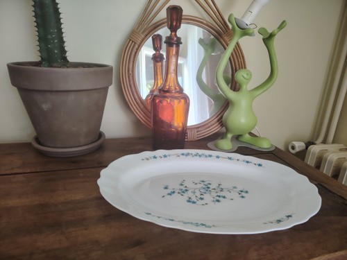 Plat service ovale - de,