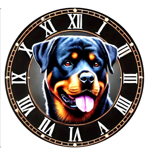 Pendule murale rottweiler - murale,,