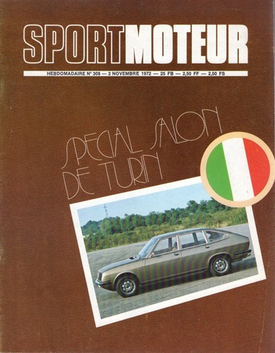 Sport moteur 308 1972 - sport, mazda
