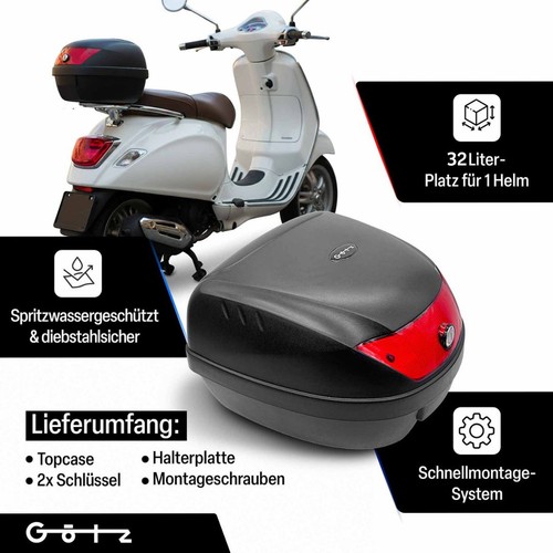 Topcase pour vespa - /, piaggio