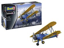REVELL - Maquette à assembler et à peindre - Stearman PT-17 Kaydet - 1/32 - R...
