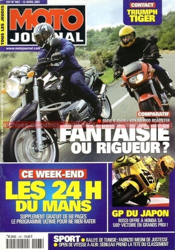 Moto journal 1467 essai - essai, suzuki