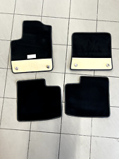 Abarth 695 Original Abarth Beige Leather Mats