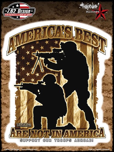Autocollant biker america - autocollant, america's