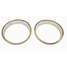 Headlight Bezel Kit, Chrome