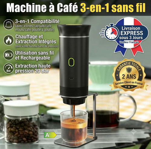 Cafetiere portable chauffante - cafetiere,