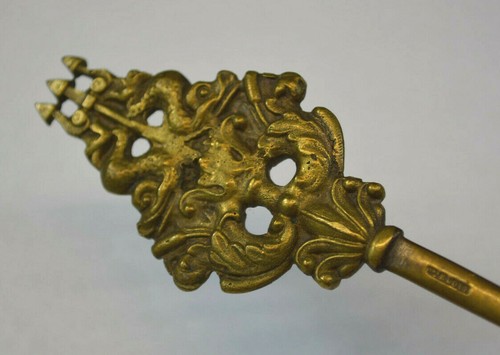 Ancien pic broche de - broche, ruolz
