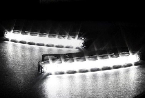 Feux jour led blanc - jour, 8