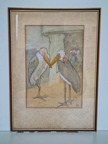 Ancien tableau dessin - , de