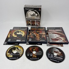 Mortal Kombat Kollection (Sony PlayStation 2, 2008) PS2 Complete Bundle Set EUC