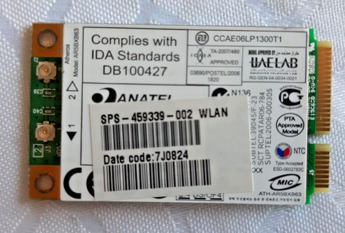 Carte wifi pour - pour, compaq