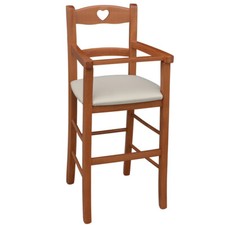 Chaise Haute En Bois Cerise