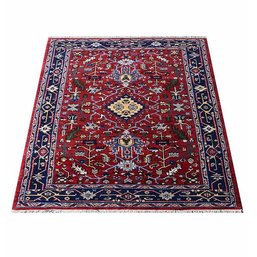 Tapis afghan noué - , à