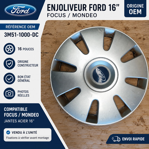 Enjoliveur ford focus - enjoliveur, mondeo