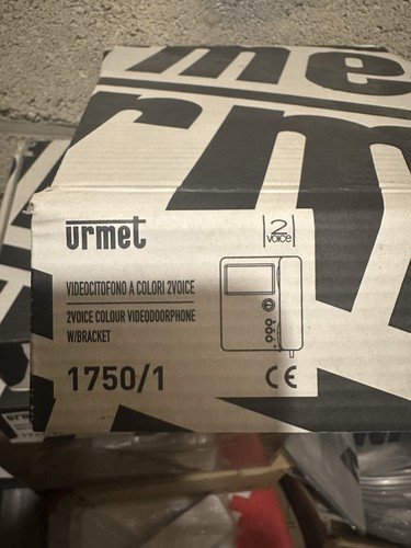 Urmet 1750 interphone - 1750/1, vidéo
