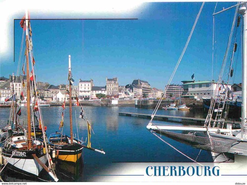 Postcard cherbourg le - -,