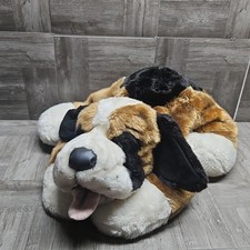 Saint Bernard Stuffed Toy Dog Puppy Large Floppy Kids of America 2002 Plush 27”