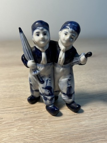 Figurine delft bleu blanc - bleu, et