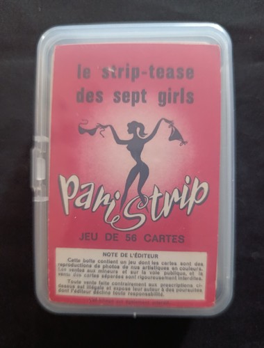 Vintage jeu carte - carte, sexy