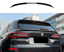 Gloss Black Rear Middle Spoiler Trunk Wing Lip Fit For BMW X5 G05 SUV 2018-2023