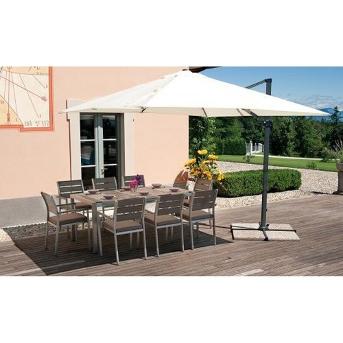 Table jardin aluminium - table, en