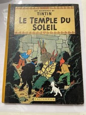 Hergé – Les Aventures de Tintin – Le Temple du Soleil – Édition Casterman 1949