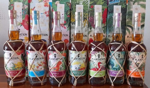 Rhum collection bouteilles - 7,