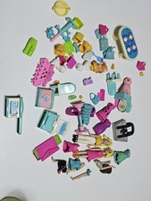 Polly Pocket Dolls Clothes Accessories Lot