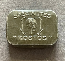 Boîte publicitaire ancienne