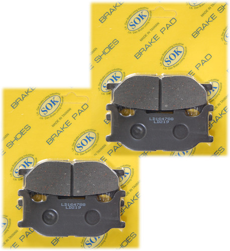 Front brake pads fit - brake,