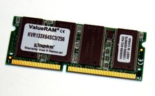 256 MB SO-DIMM 144-pin PC-133